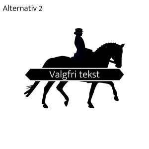 Hovedbilde Trykk Dressurhest 1