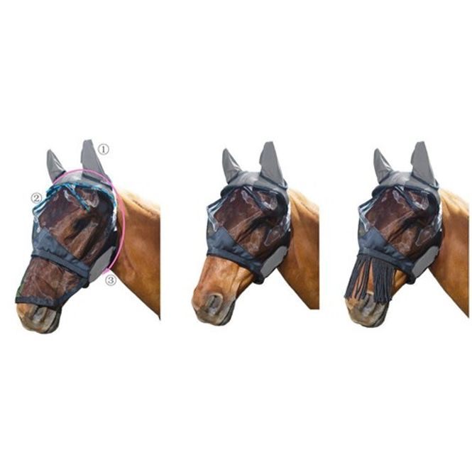 Hovedbilde Heimer Fluemaske Triple funksjon