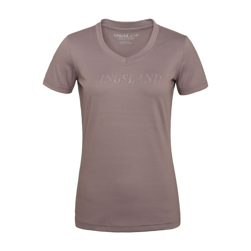 KLbianca V-neck t-shirt, Purple Quail