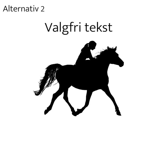 Hovedbilde Trykk Hest 2